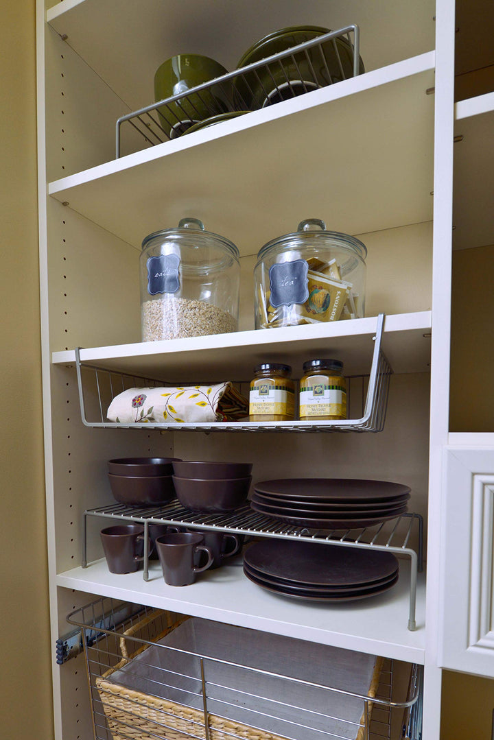 Organized Living 2313171145 Adjustable Shelf - Nickel - Diamond Home USA