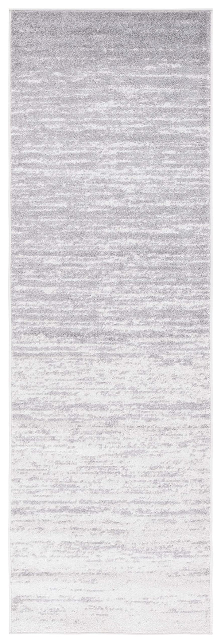 SAFAVIEH Adirondack Collection Runner Rug - 2'6" x 14' Ivory & Silver Modern - Diamond Home USA