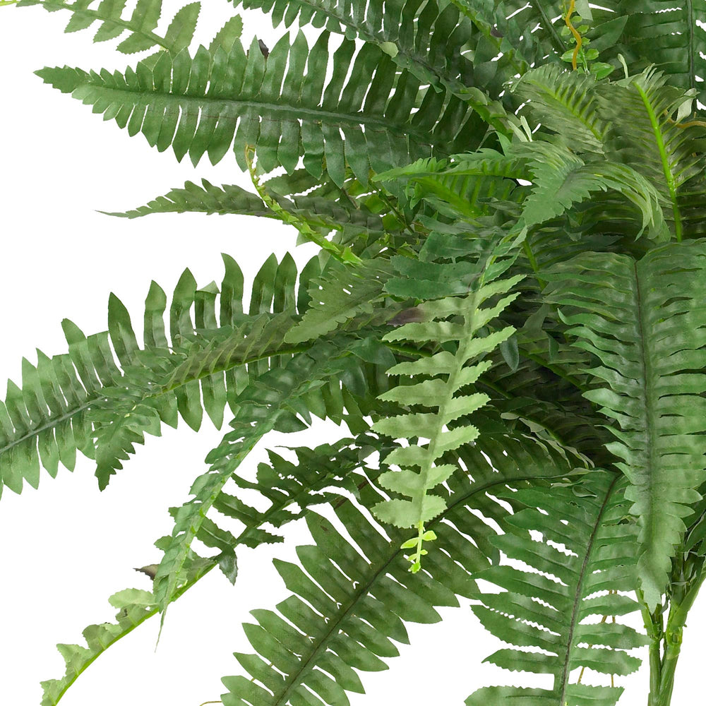 Nearly Natural 40IN al Boston Fern Large Hanging Plant Set of 2 - Diamond Home USA