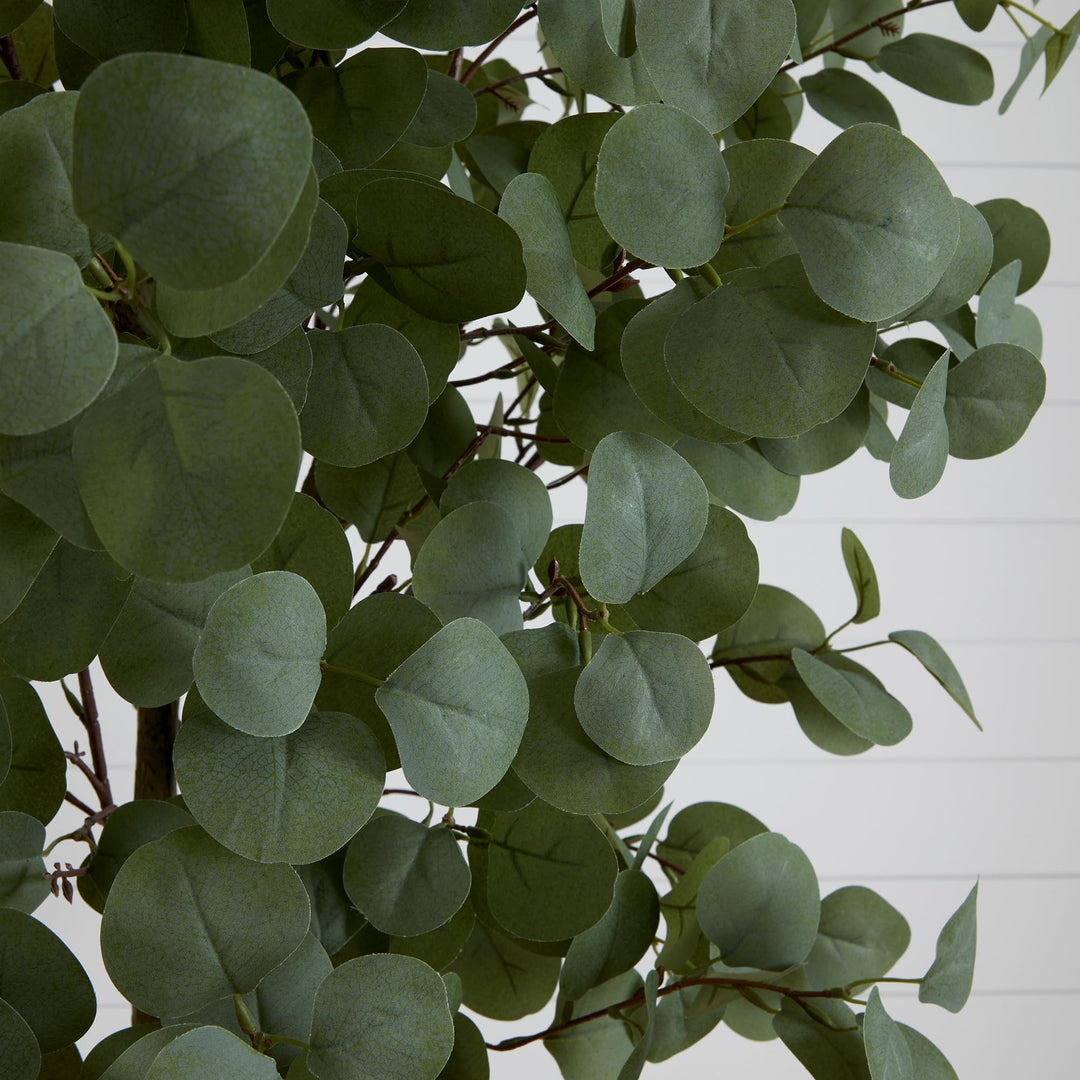 Nearly Natural 7ft. Artificial Eucalyptus Tree - Diamond Home USA