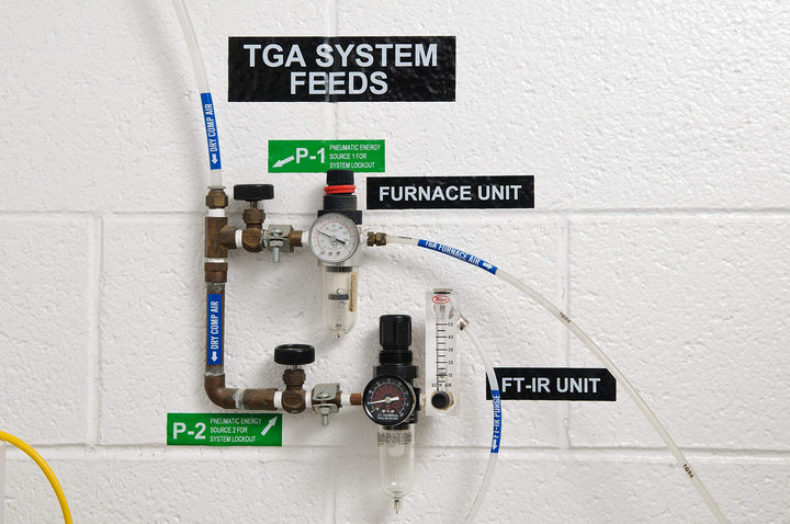 Brady Authentic (M21-375-595-BK) All-Weather Vinyl abel for Indoor/Outdoor ID - Diamond Home USA