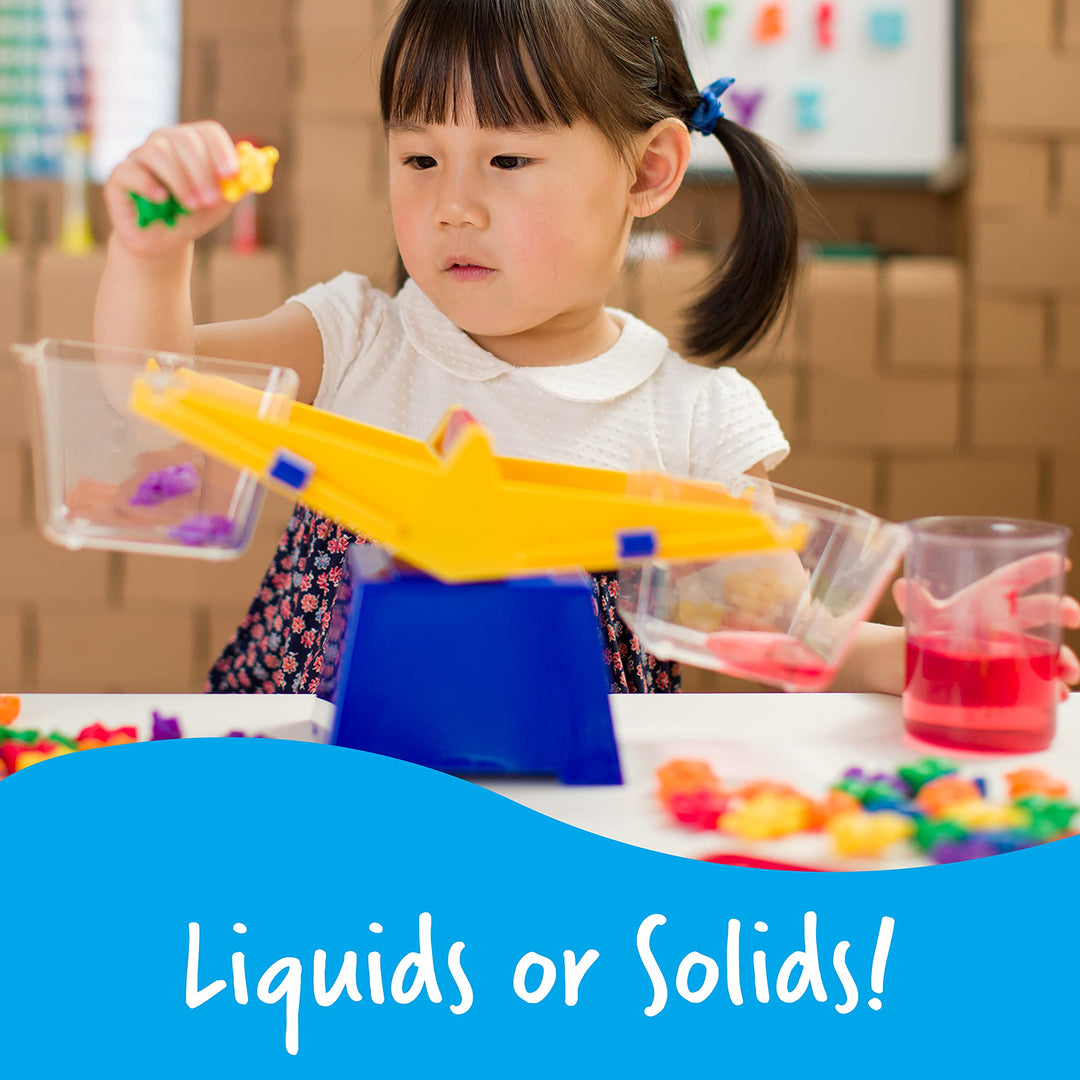 Learning Resources Primary Bucket Balance Teaching Scale - 1 Piece Ages 3+ - Diamond Home USA