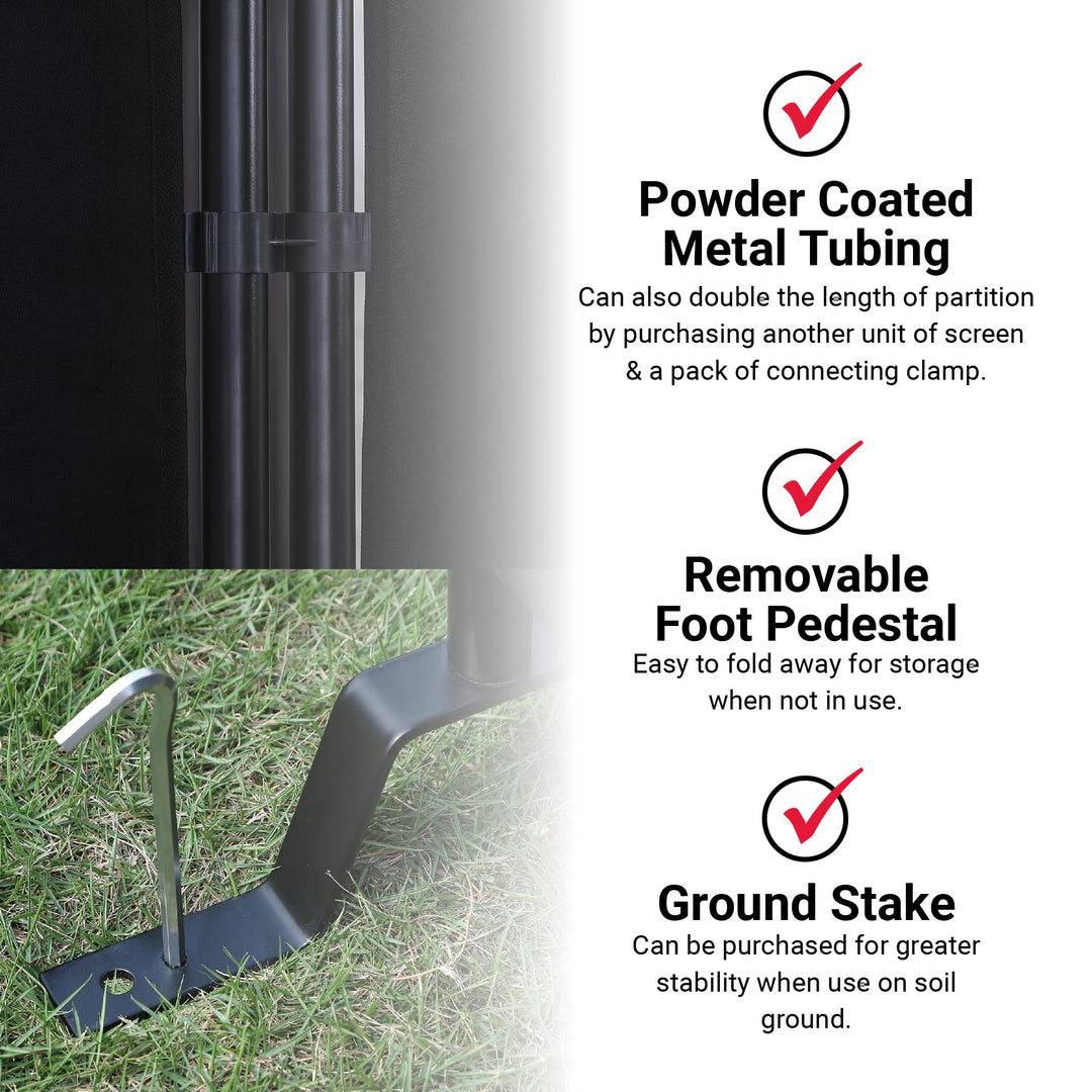 Galaxy Section Divider Water Repellent Fabric Room Divider