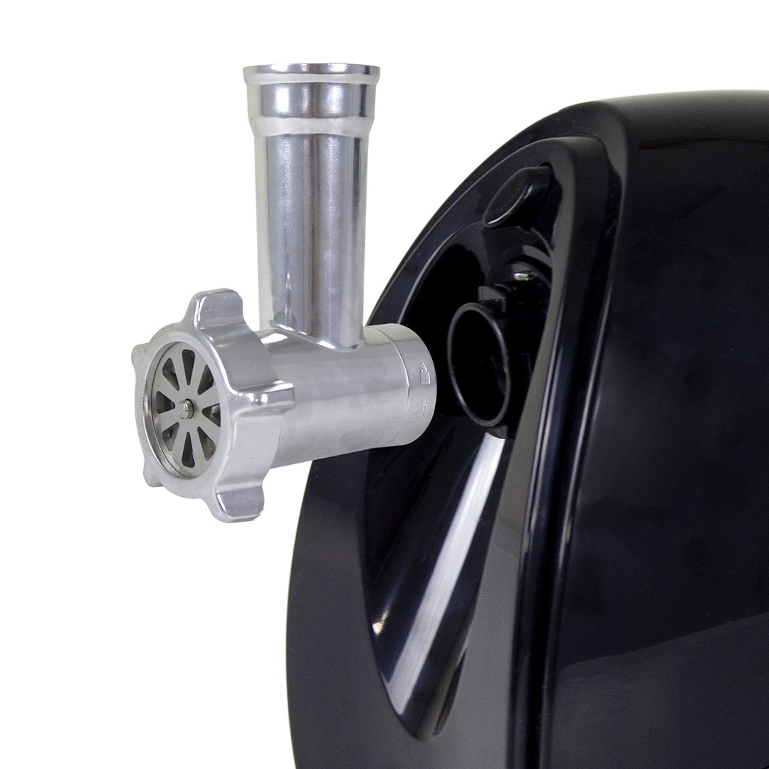 Nesco Food Grinder Stainless Steel/Black 500 watts Gray - Diamond Home USA