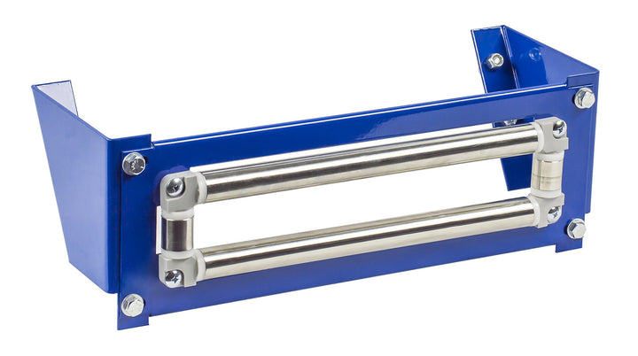 Coxreels 15354-12 Powder Coated Steel Bottom Rewind 4-Way Roller Bracket for