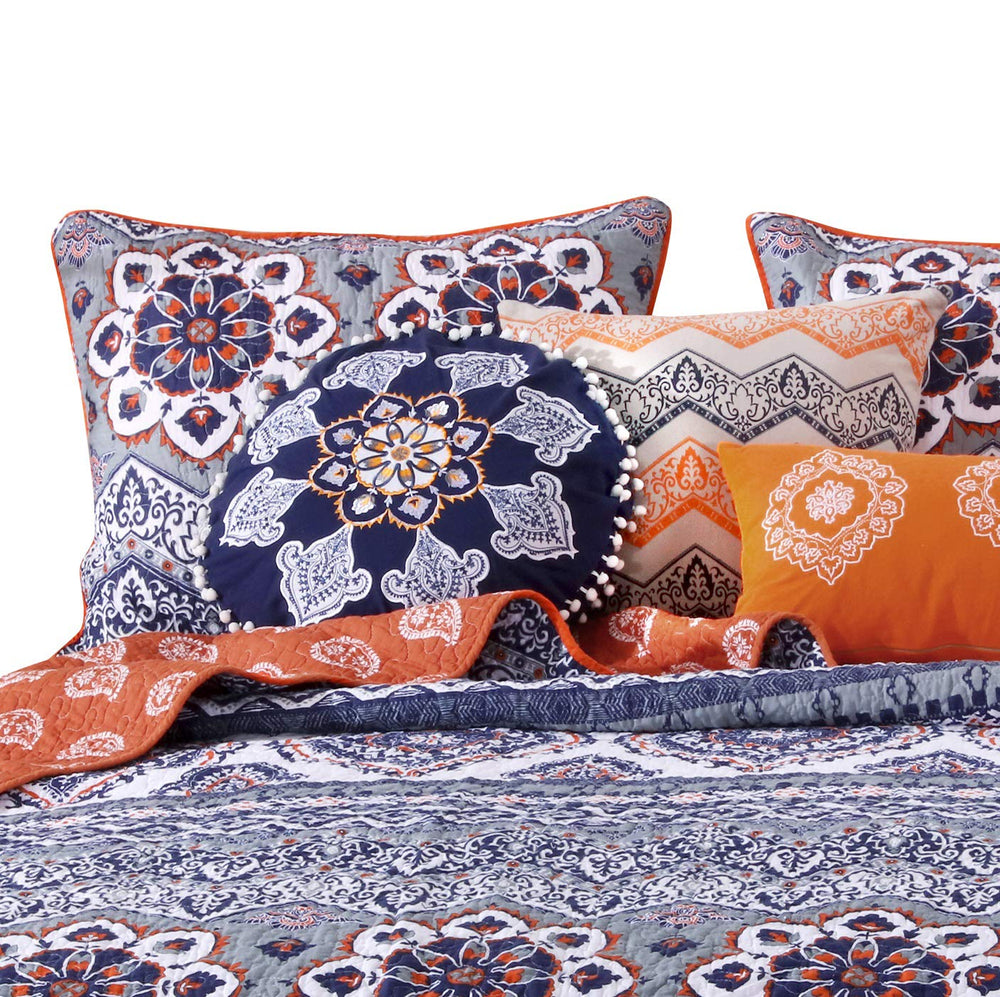 Greenland Home Medina Pillow Set 2 Piece 18x18 inches Plus 18 inches Round - Diamond Home USA