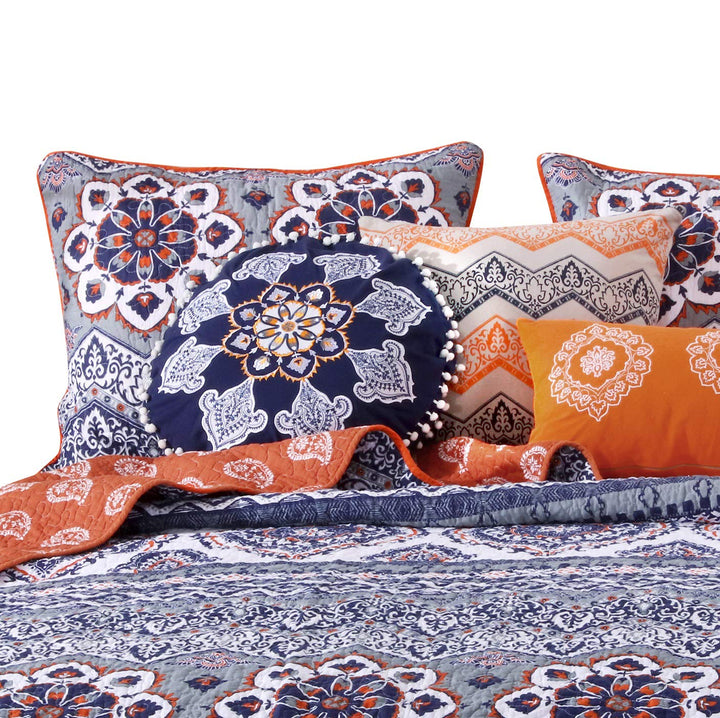 Greenland Home Medina Pillow Set 2 Piece 18x18 inches Plus 18 inches Round - Diamond Home USA