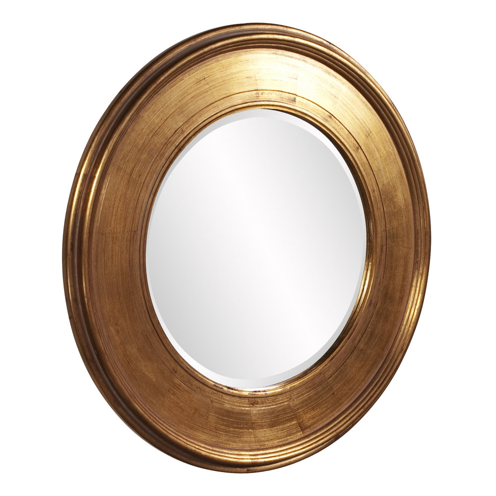 Howard Elliot Valor Mirror Gold Leaf - Diamond Home USA