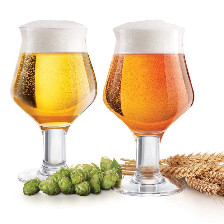 Final Touch Craft Beer Glasses - Set of 2|Enhance Aromas and Flavors|Extra-Large