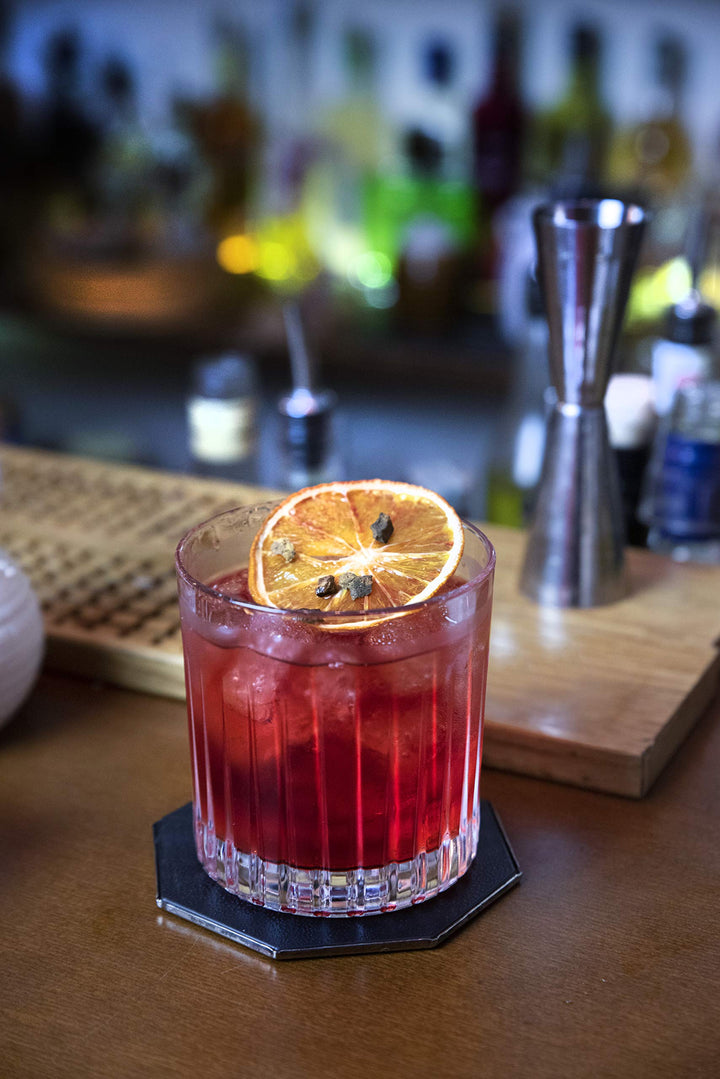 RCR Crystal Timeless Duble Old Fashined Tumbler Glasses - 360ml (12z) - Set - Diamond Home USA