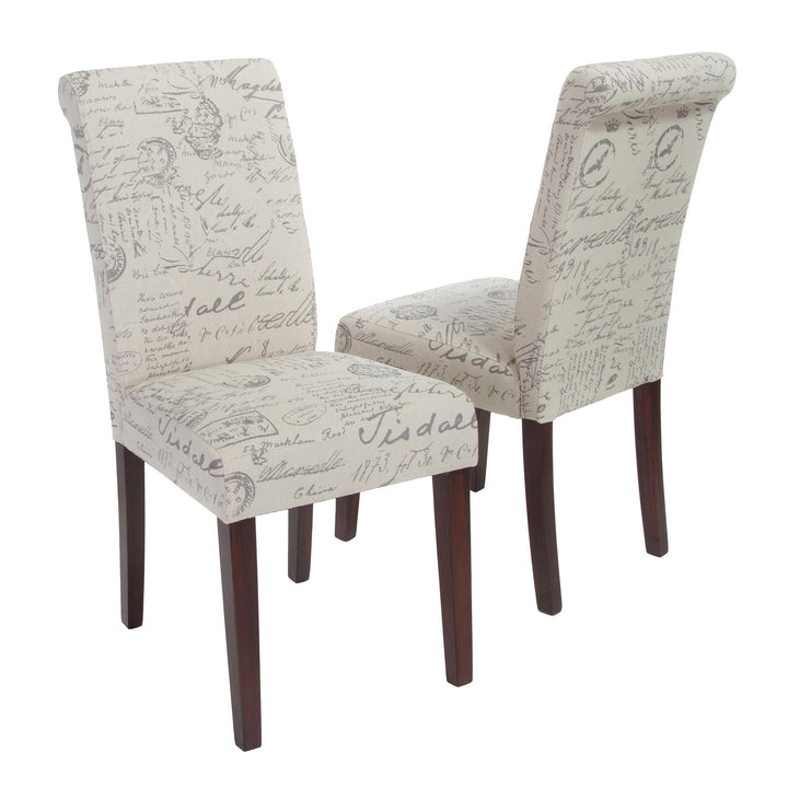 Christopher Knight Home French Linen Dining Chairs 2-Pcs Set Light Brown