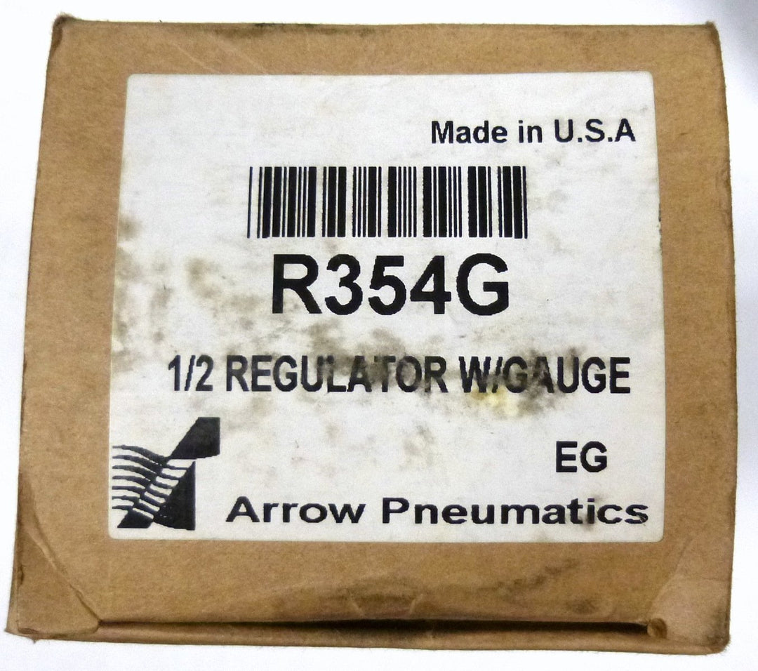 Arrow Pneumatics R354G 1/2" Reg Gauge 3 Pos. Locking Knob 40 eeF to 120 - Diamond Home USA