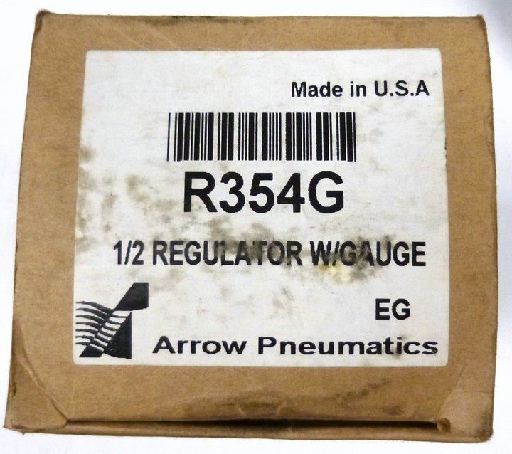 Arrow Pneumatics R354G 1/2" Reg Gauge 3 Pos. Locking Knob 40 eeF to 120 - Diamond Home USA