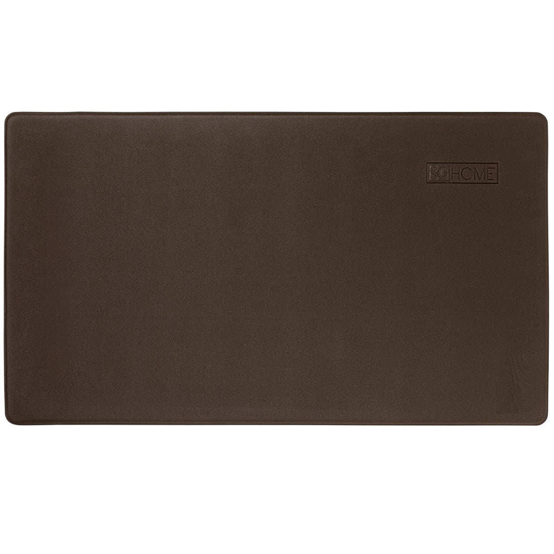 Home Dynamix Cozy Living Modern Marble Runner Anti-Fatigue Kitchen Mat - Diamond Home USA