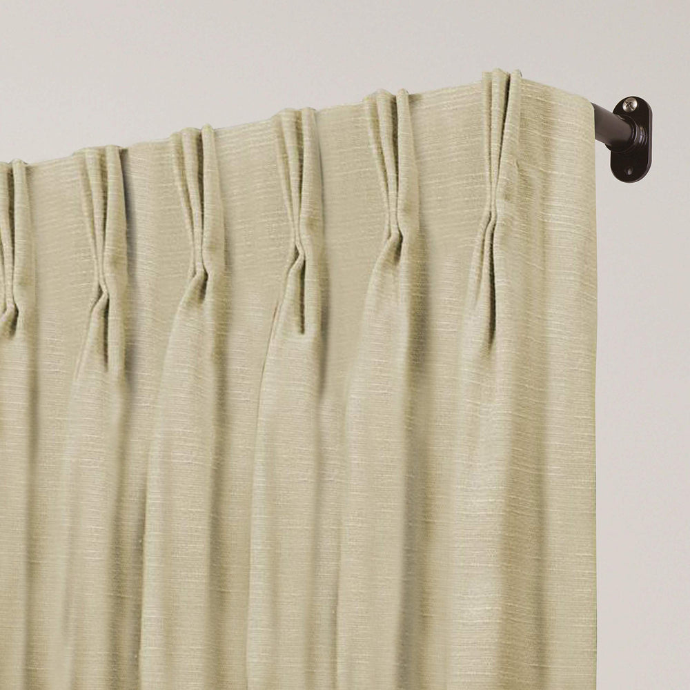 Rod Desyne 5/8" Blackout Double Curtain Rod 28-48 inch Cocoa - Diamond Home USA