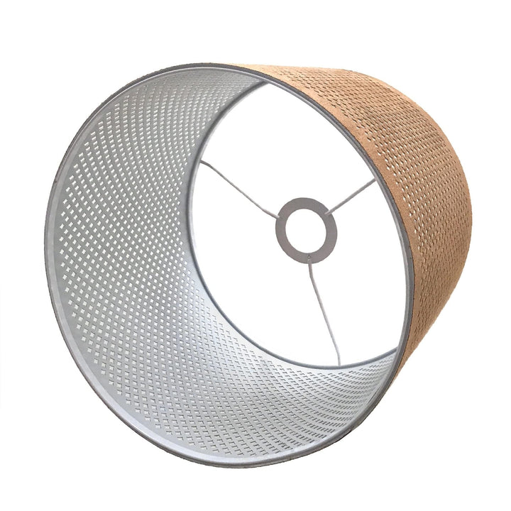 Do-it-yourself "Diy" Leather Stencil Design Uno Drop Hardback Lamp Shade Light - Diamond Home USA