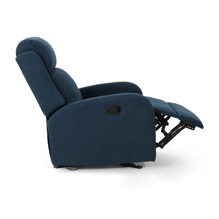 Christopher Knight Home Avaa Recliner Navy Blue + Black - Diamond Home USA