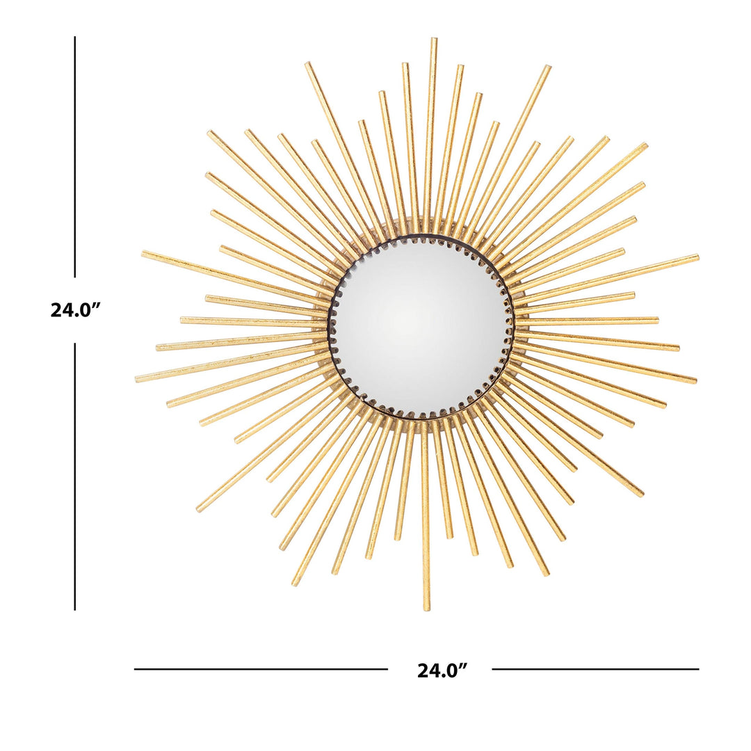 Mirror Gold Bohemian Eclectic Shabby Chic - Diamond Home USA