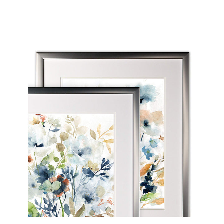 Wexford Home Holland Spring Mix-2 Piece Set-Silver Frame Art Print 16x20 Feather - Diamond Home USA