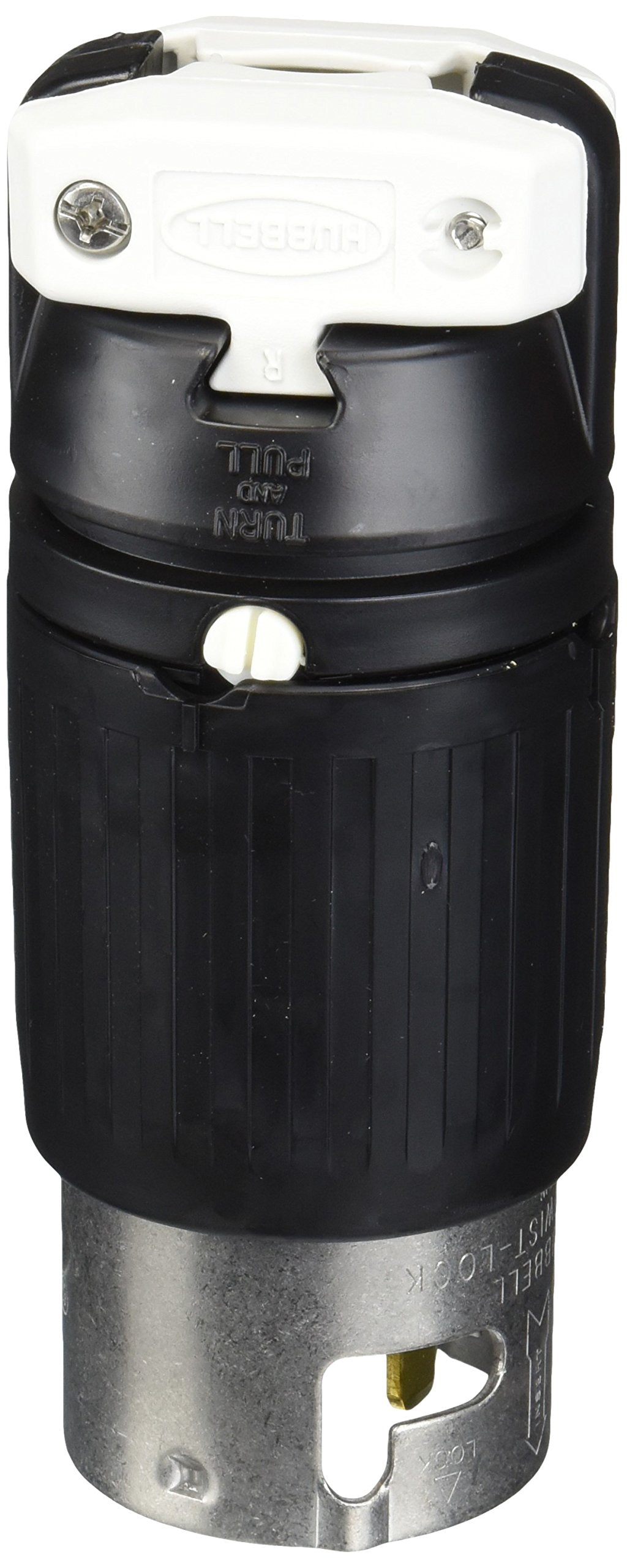 Hubbell CS8465C Locking Plug 50 amp 3 Phase 480V