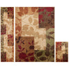 Home Dynamix Amelia Modern Area Rug|3 Piece Set|Beige/Green/Red 3 Piece Set - Multi