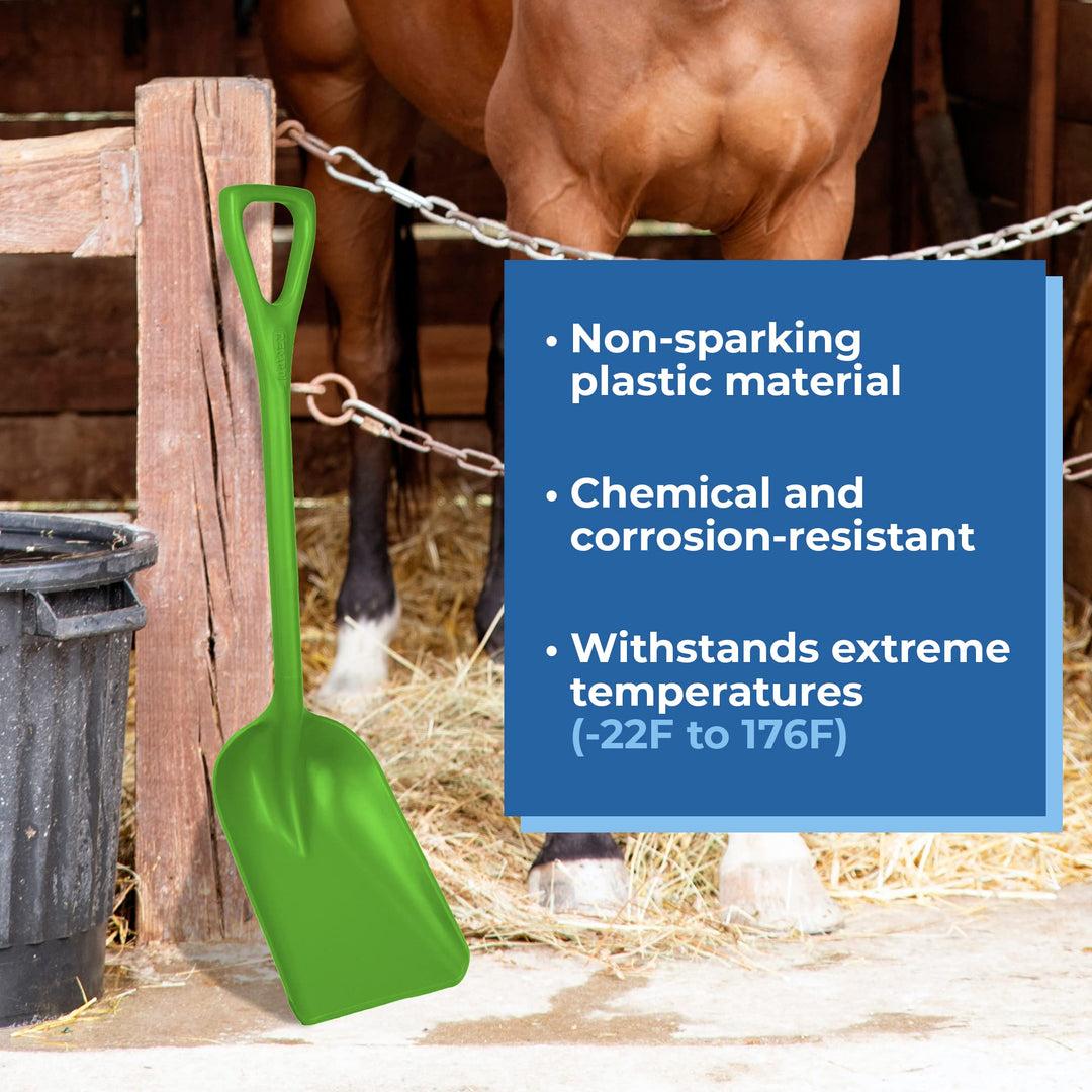 Remco 698177 Shovel One-Piece 11" PP Lime - Diamond Home USA