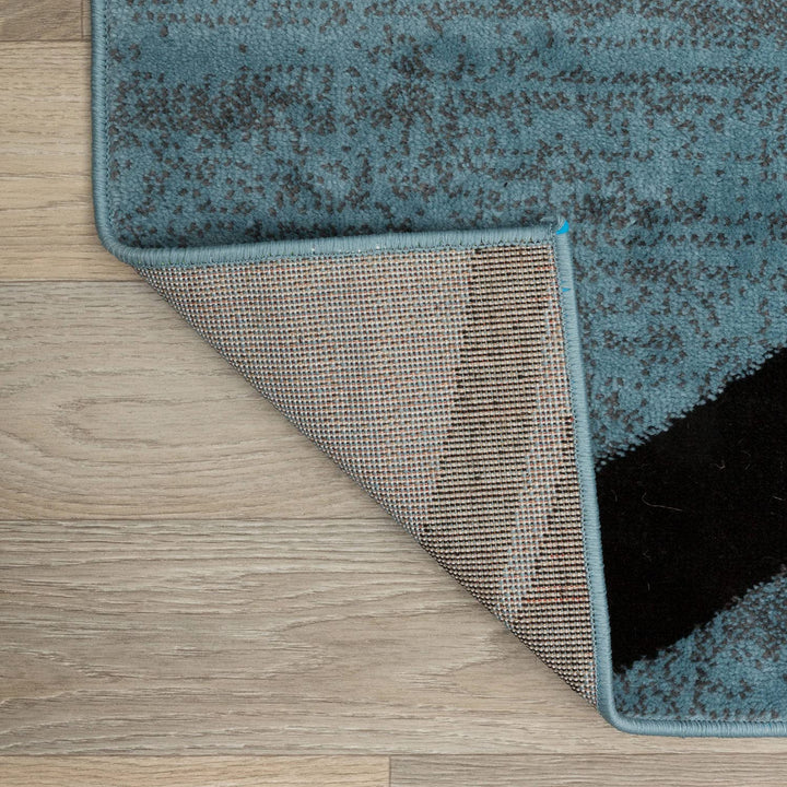 Rugshop Contemporary Abstract Circles Design Area Rug