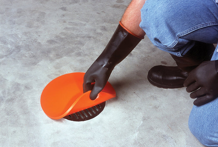 UltraTech 2134 Ultra-Drain Seal Drain Cover Orange Urethane 12" Diameter - Diamond Home USA