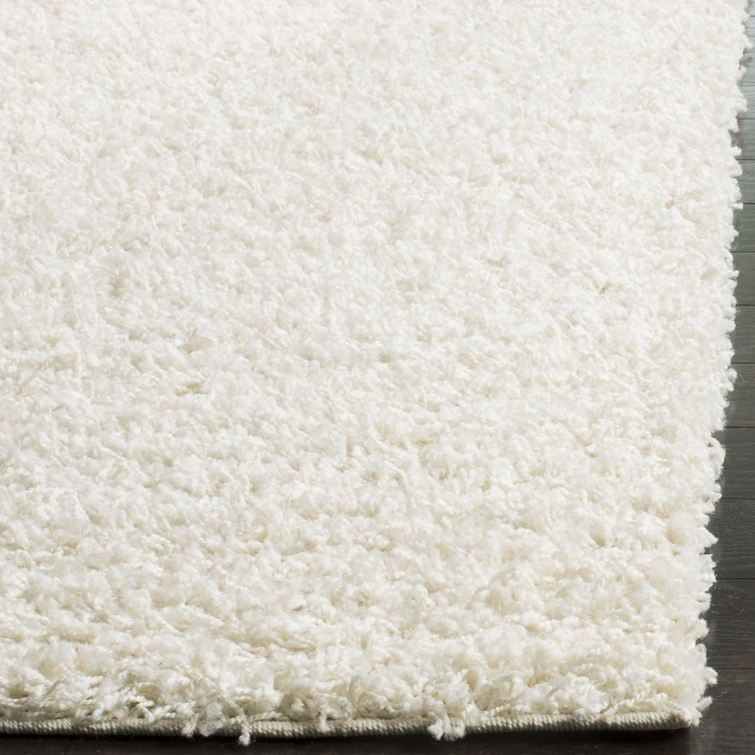 SAFAVIEH Athens Shag Collection Runner Rug - 2'3" x 10' Off White Non-Shedding & - Diamond Home USA