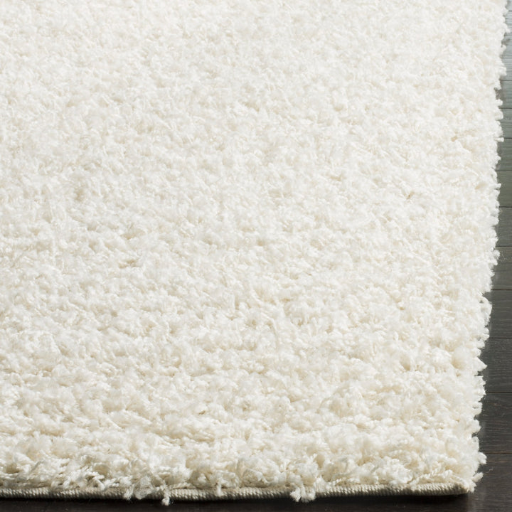 SAFAVIEH Athens Shag Collection Runner Rug - 2'3" x 10' Off White Non-Shedding & - Diamond Home USA