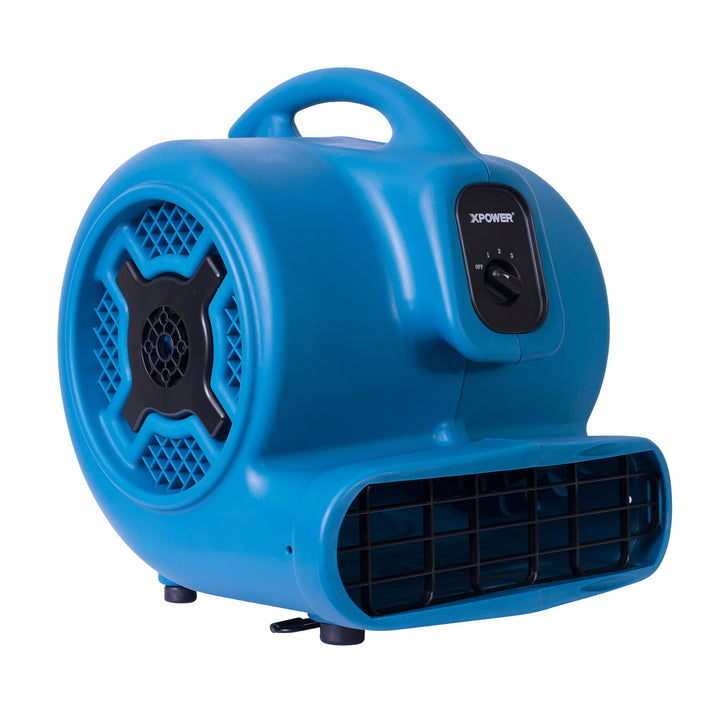 XPOWER P-800 Pro 3/4 HP 3200 CFM Centrifugal Air Mover Carpet Dryer Floor Fan