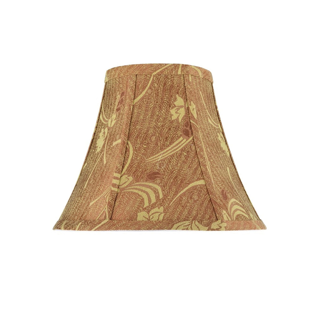 Bell Shape Spider Construction Lamp Shade In Copper (6" X 12" 9 1/2")