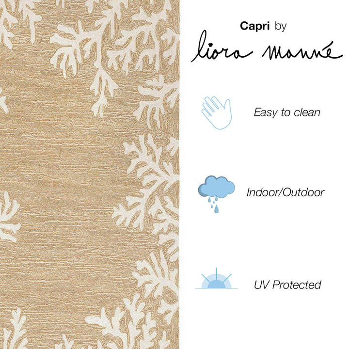 Liora Manne CAPRI Indoor/Outdoor Handmade Synthetic Blend Durable Area Rug - - Diamond Home USA