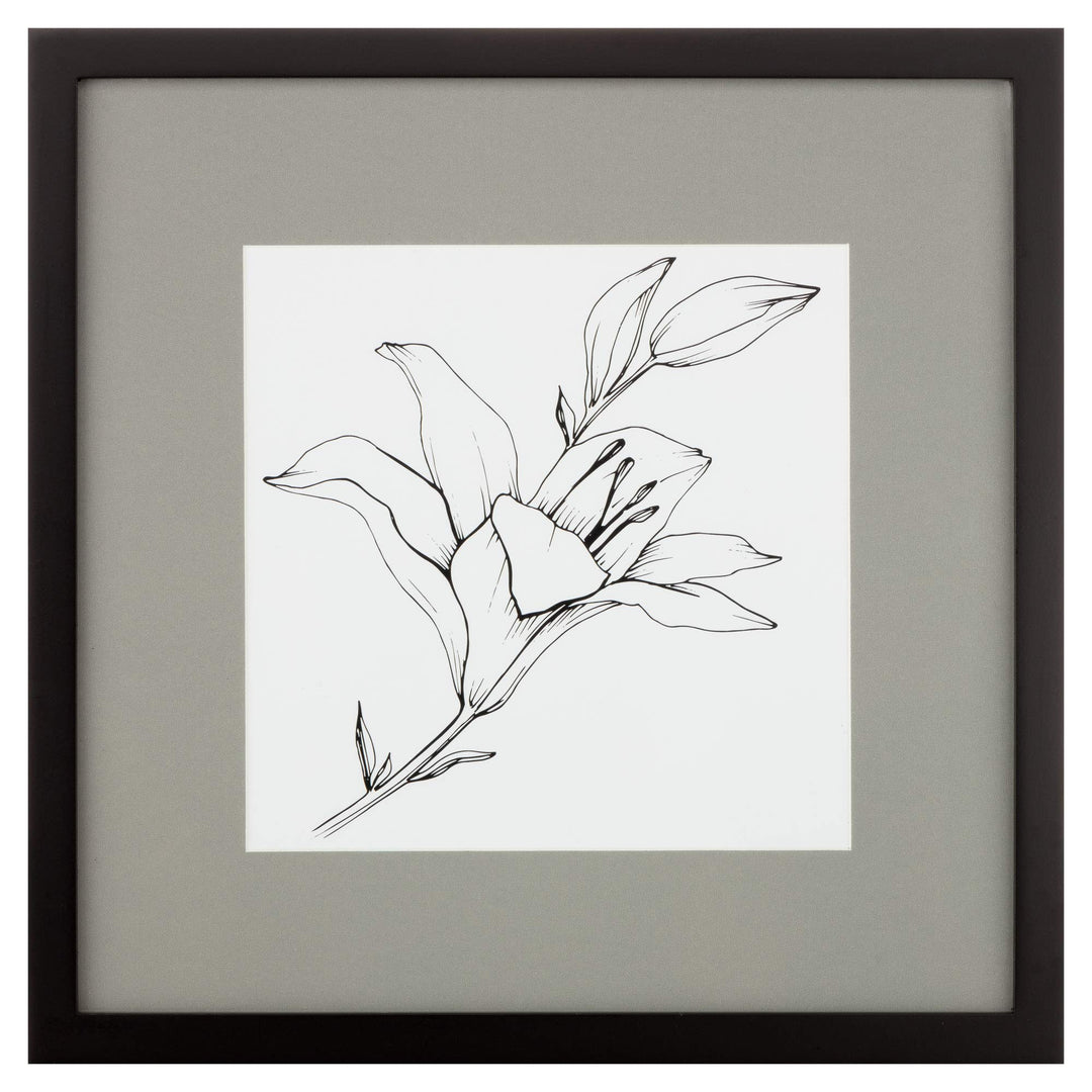 Gallery Perfect 9 Piece Decorative Art Prints & Hanging Template Natural Ombre - Diamond Home USA