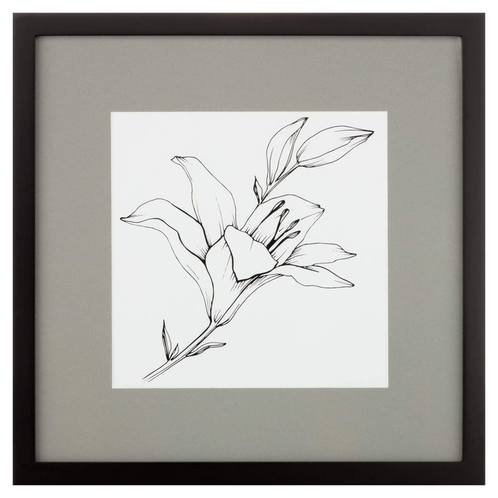 Gallery Perfect 9 Piece Decorative Art Prints & Hanging Template Natural Ombre - Diamond Home USA