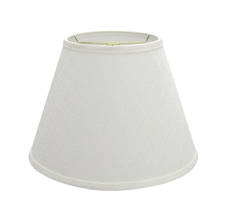 Aspen Creative 32685 Transitional Empire Shape Spider Construction Lamp Shade