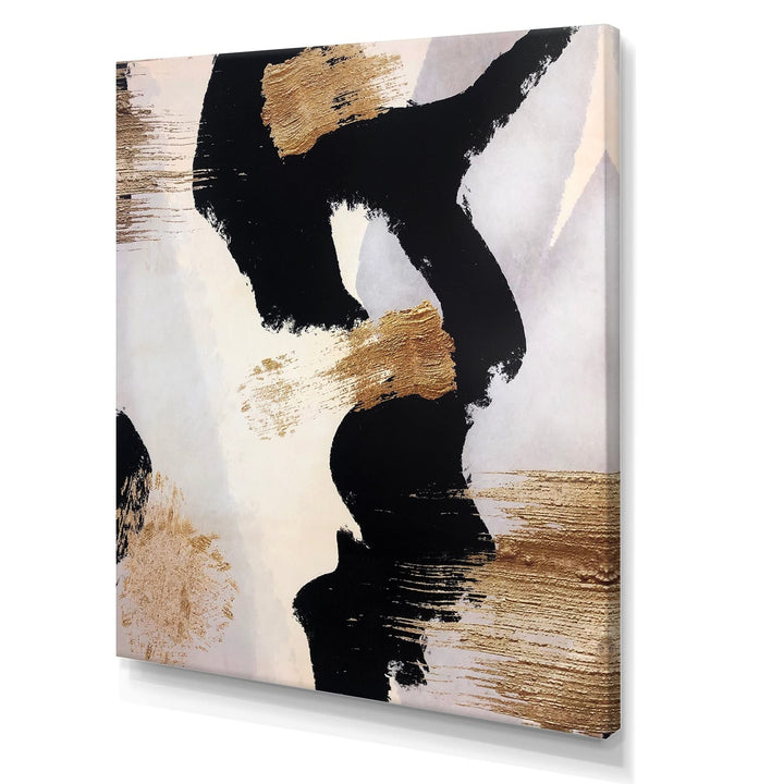 Design rt Designart Glam Collage II Modern & Contemporary Premium Canvas Wall 30 in. wide x 40 in. high - Diamond Home USA