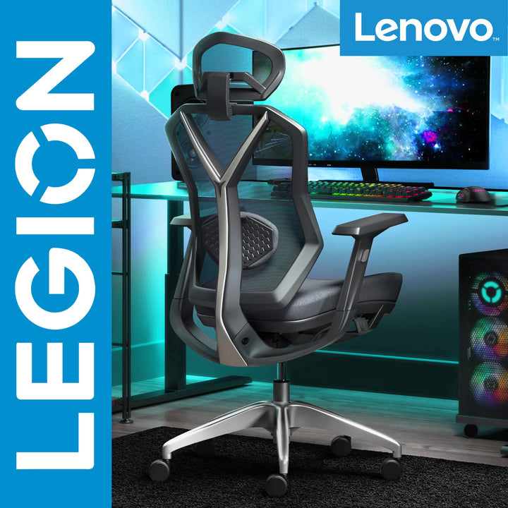 Lenovo Legion Legion Mesh Gaming Chair Space Gray Grey