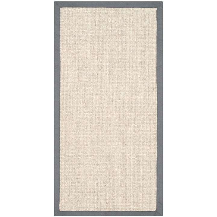 SAFAVIEH Natural Fiber Collection Accent Rug - 2' x 3' Marble & Grey Border