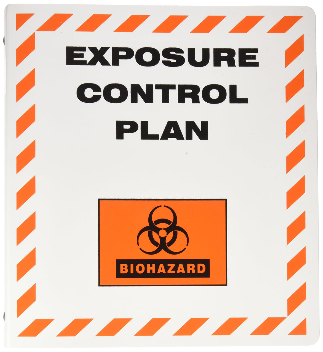 Brady BH2023 Binder Exposure Control Plan Polyethylene