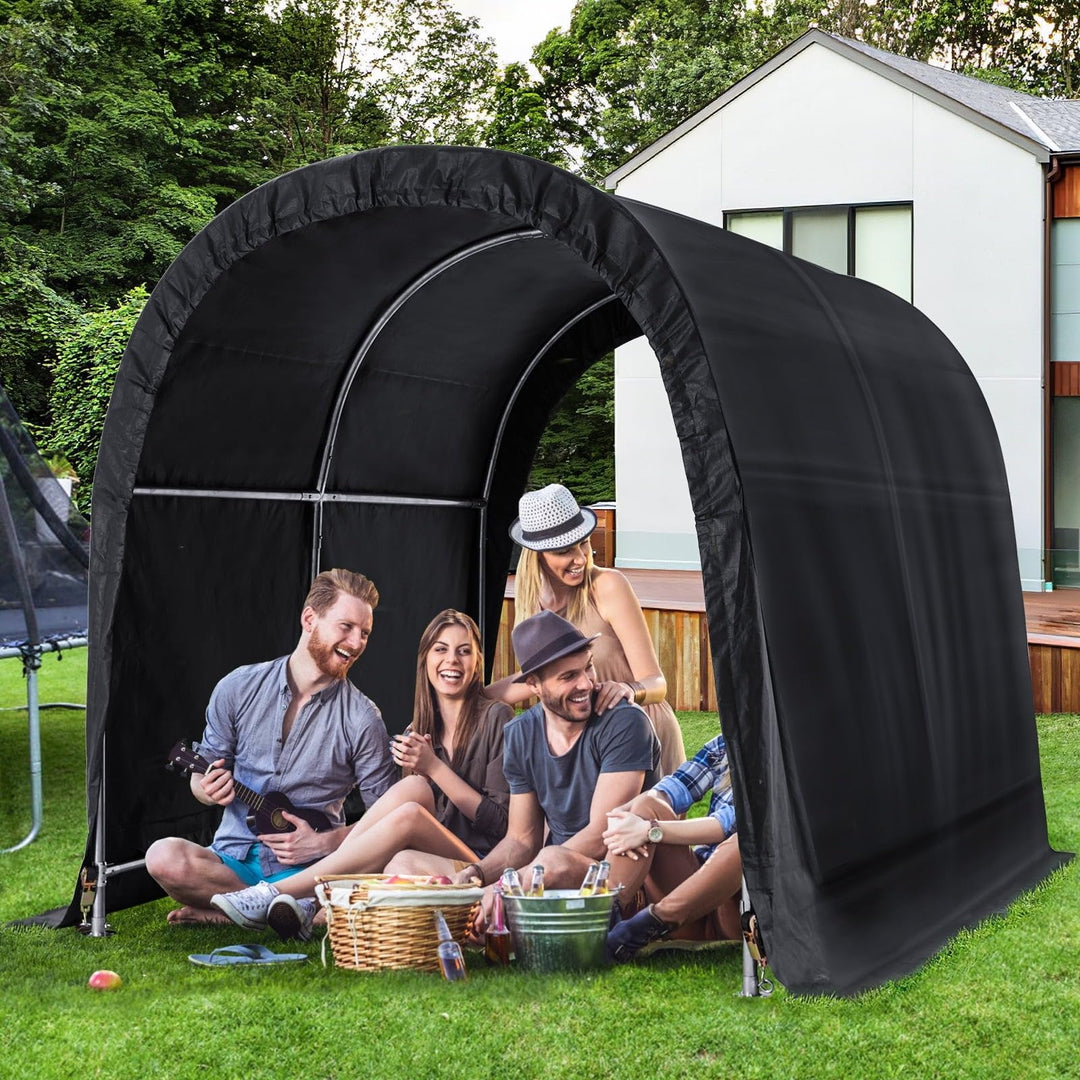 Heavy Storage Tent Black