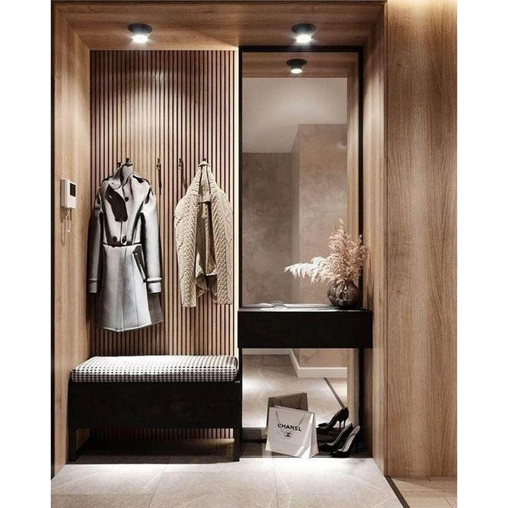 94 in. X 23.6 in 0.8 Acoustic Vinyl Wall Siding Board 1pc Grey Polyester