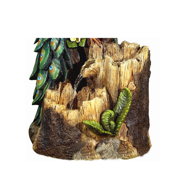 Jeco Inc. FCL170 Peacock Outdoor Fountain - Diamond Home USA