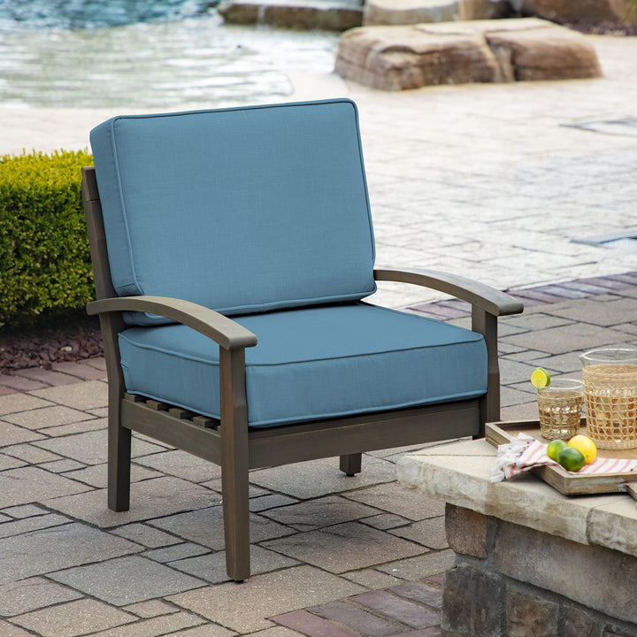 Arden Selections ProFoam Essentials Outdoor Firm Deep Seating Cushion Set 24 x 24