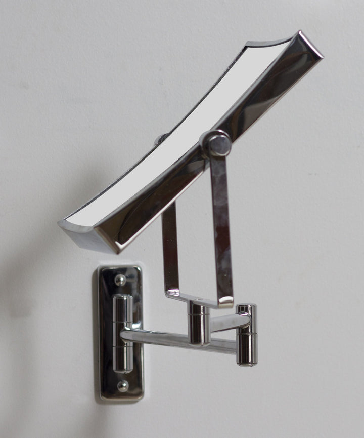 American Imaginations AI-646 5-in. W x 13-in. H round Chrome Wall Mount - Diamond Home USA