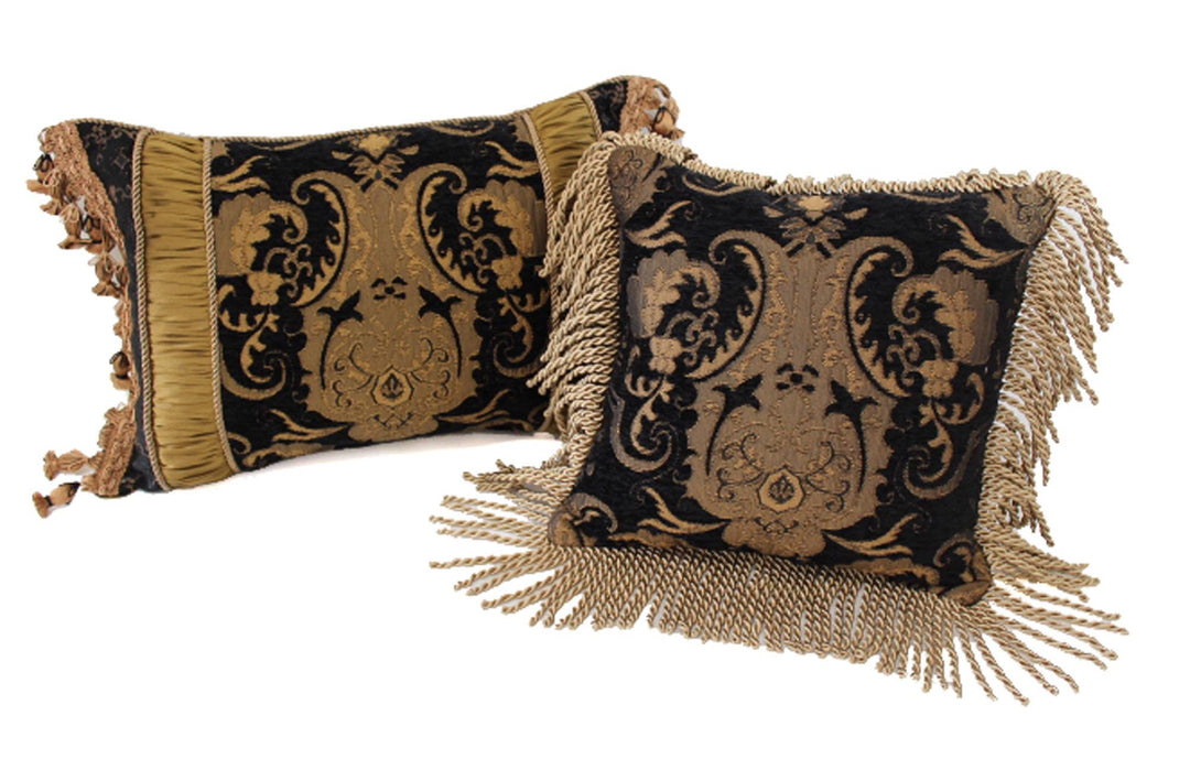 Sherry Kline China Art Black Luxury Pillows (Set of 2)
