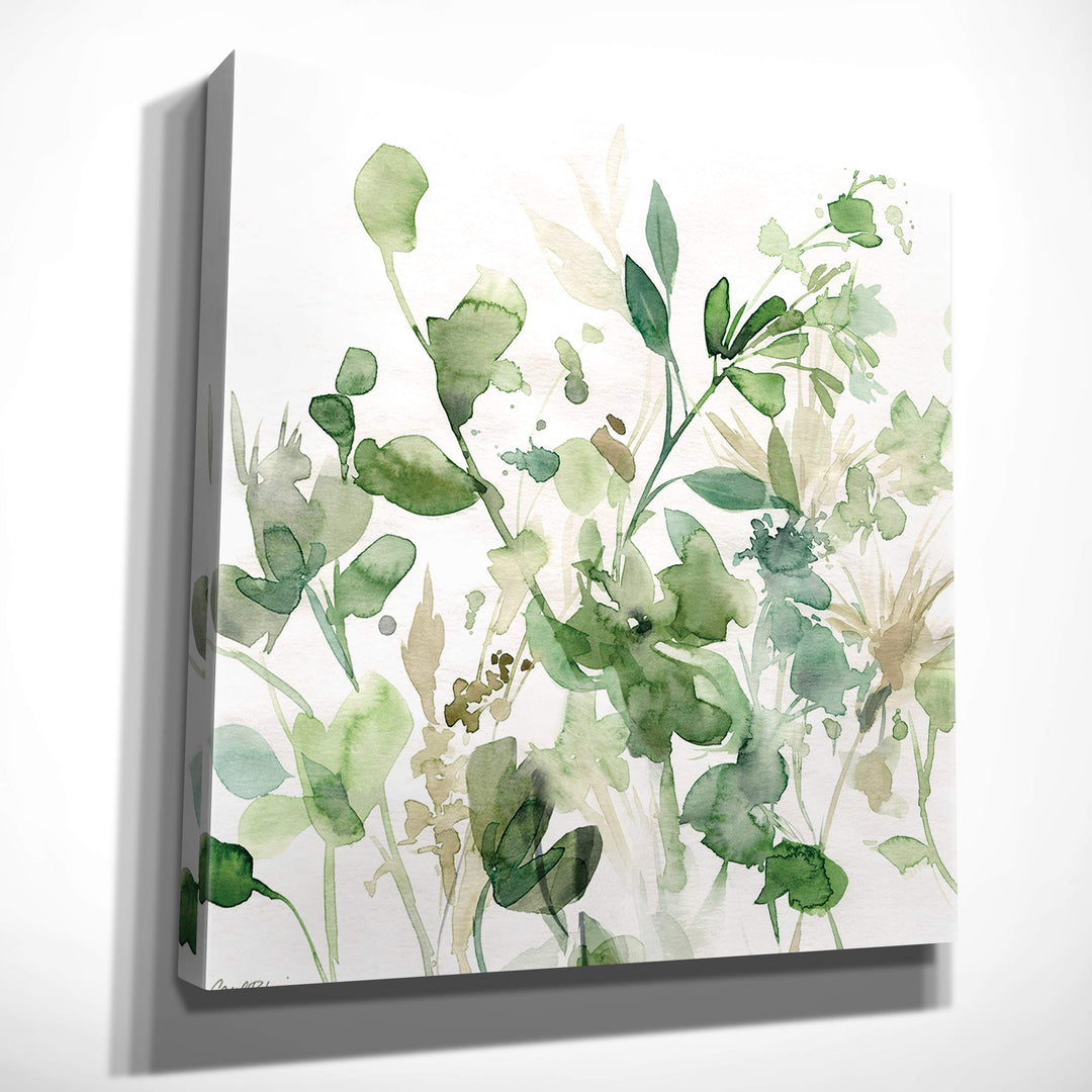 Wexford Home Sage Garden Gallery Wrapped Canvas Wall Art 32 in x 32 32x32 - Diamond Home USA