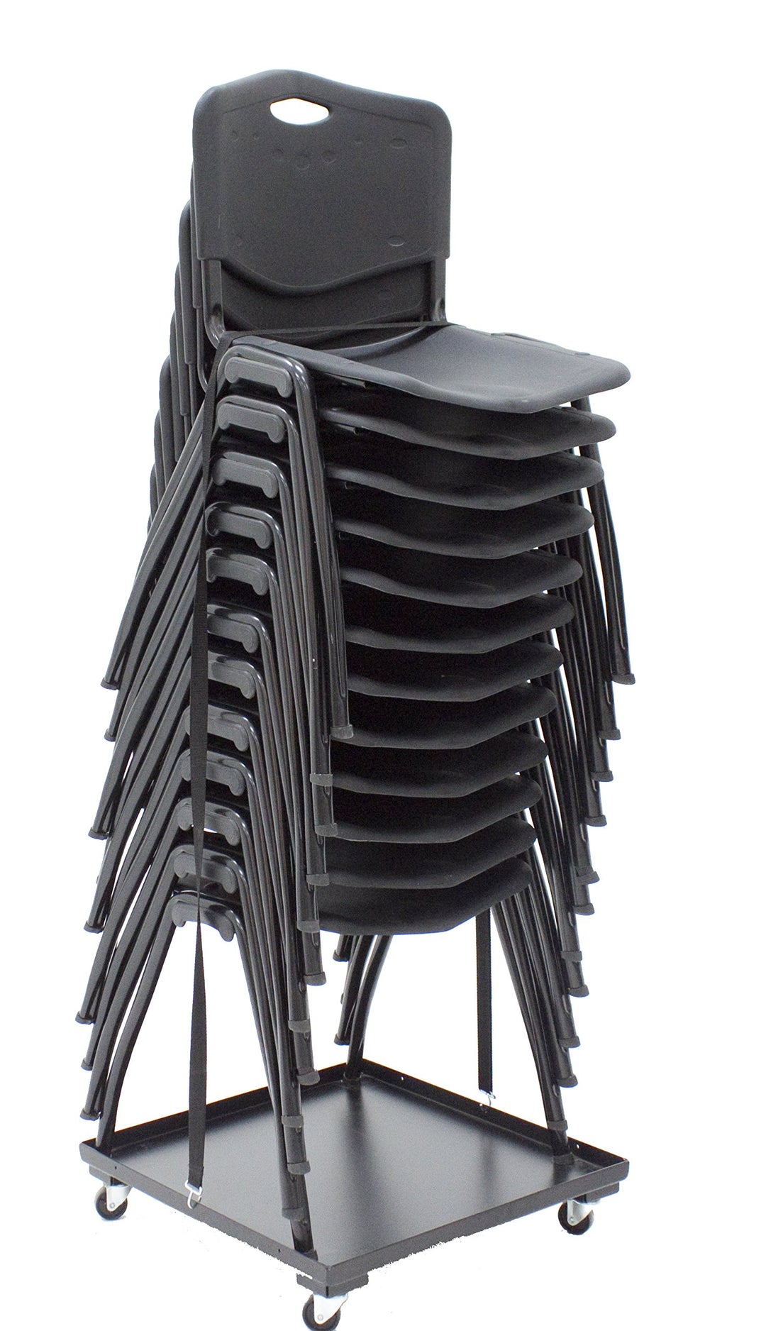 Regency M Stack Chair Black - Diamond Home USA