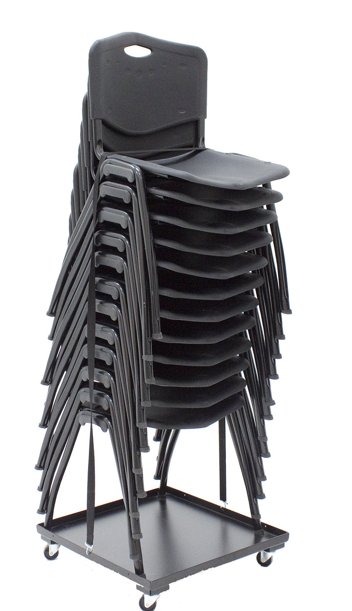 Regency M Stack Chair Black - Diamond Home USA