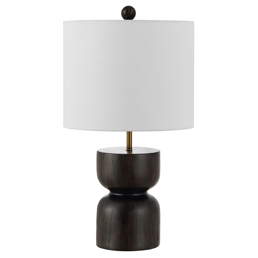 Lighting Modern 21-inch Led Table Lamp 11" W X L 20.5" H Brown Contemporary - Diamond Home USA